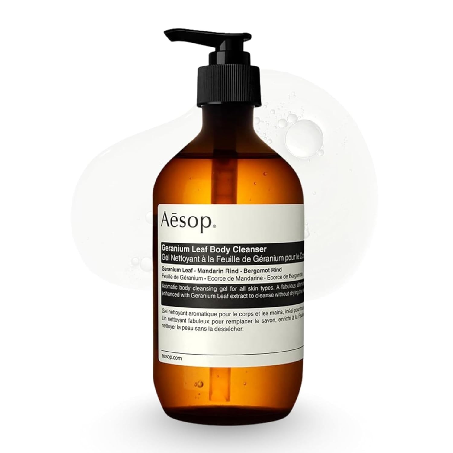 Aesop Geranium Leaf Body Cleanser Essential Oil Blend 500 mL / 16.9 oz